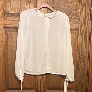 Elegant White Women's Blouse